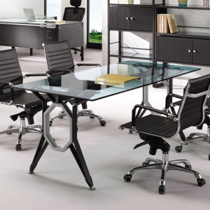 LF-505 강화유리테이블