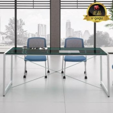 안티고나 강화유리 회의용테이블