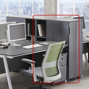 DHF-111 유라인 옷장 겸 책장