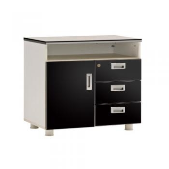 카멜레온 블랙오크 사이드서랍장