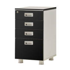 카멜레온 블랙오크 서랍협탁(4단)