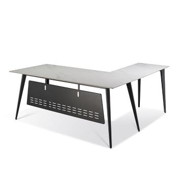 보그 세라믹 책상 (마블화이트)