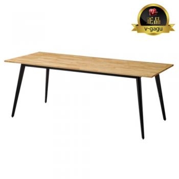 플렉스 원목 중역회의용테이블(30T고무나무집성목)