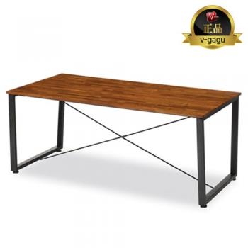 시그니처 원목 사각 회의용테이블(18T멀바우집성목)