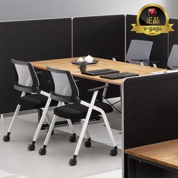 시그니처 원목 사각 회의용테이블(18T고무나무집성목)