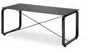 유로파S 강화유리 회의용테이블~A타입/스퀘어