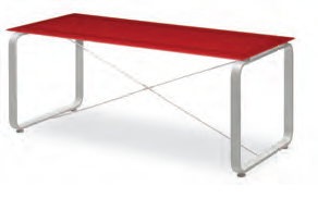 유로파S 강화유리 회의용테이블~A타입/스퀘어