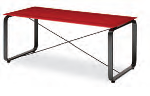 유로파S 강화유리 회의용테이블~A타입/스퀘어