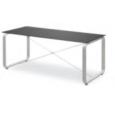 유로파S 강화유리 회의용테이블~A타입/스퀘어