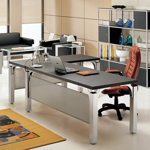 ETD-006 가죽상판책상(40T)