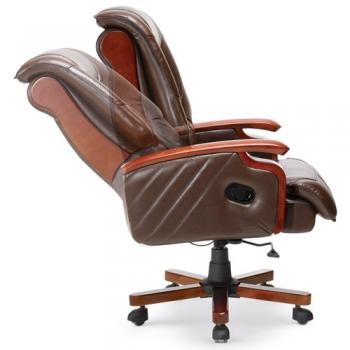 솔리드 가죽 침대형의자