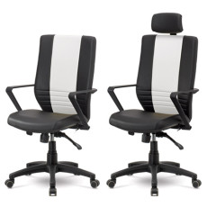 루카스골드 사무용의자(블랙프레임)