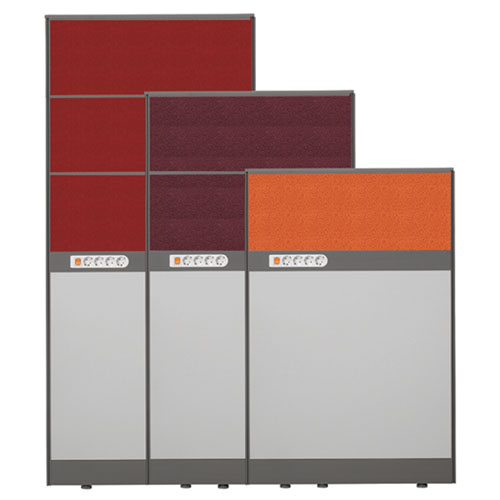 플렉스 45T PVC 멀티탭 패브릭 파티션(H1200)