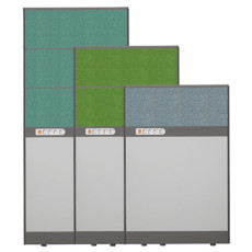 플렉스 45T PVC 멀티탭 패브릭 파티션(H1500)