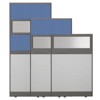 플렉스 45T PVC 멀티탭 반유리 파티션(H1200)