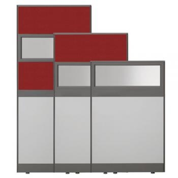 플렉스 45T PVC 멀티탭 반유리 패브릭 파티션(H1500)