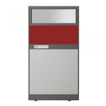 플렉스 45T PVC 멀티탭 반유리 패브릭 파티션(H1500)