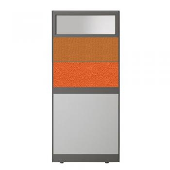 플렉스 45T PVC 멀티탭 반유리 패브릭 파티션(H1800)