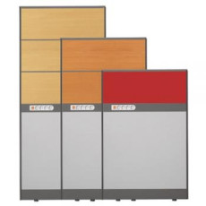 플렉스 45T PVC 멀티탭 우드 파티션(H1500)
