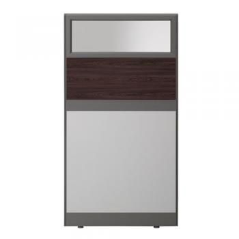 플렉스 45T PVC 멀티탭 반유리 우드 파티션(H1500)