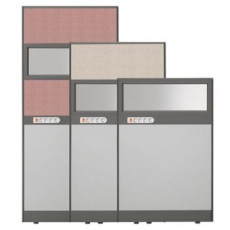 플렉스 45T AL 멀티탭 반유리 파티션(H1200)