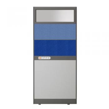 플렉스 45T AL 멀티탭 반유리 패브릭 파티션(H1800)