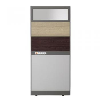 플렉스 45T AL 멀티탭 반유리 우드 파티션(H1800)