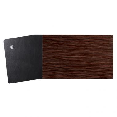 마이스터 흑단 투톤 책상(커브형)