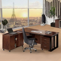 피에라Ⅲ 흑단 책상