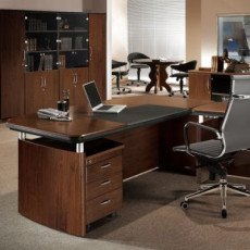 300 시리즈 월넛 책상