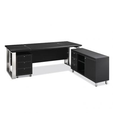 LD-002 매그너스 가죽 책상