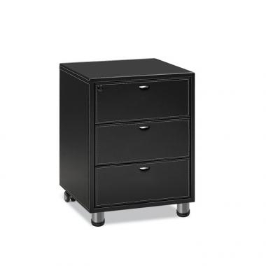 LD-1003 가죽 이동서랍(블랙)