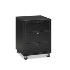 LD-1003 가죽 이동서랍(블랙)