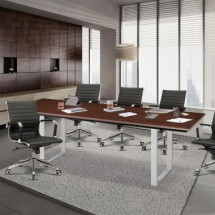 ELT-403 흑단 회의용 탁자(PTRⅢ-B타입 실버)