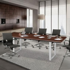 ELT-403 흑단 회의용 탁자(PTRⅢ-B타입 실버)