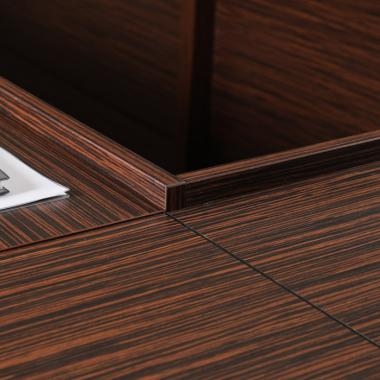 ECT 흑단 클레버 연결식 테이블(ㅁ자형·B타입)