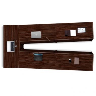 ECT 흑단 클레버 연결식 테이블(V자형)