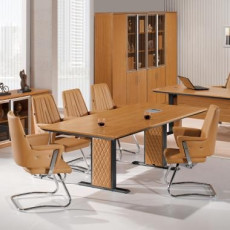 티크 회의용 탁자(PTRⅢ-A타입 블랙)