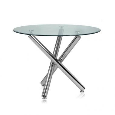 벅스 강화유리 원형테이블