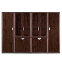 흑단 반유리장 세트