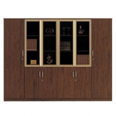 월넛 7시리즈 반유리장 세트(골드샷시)