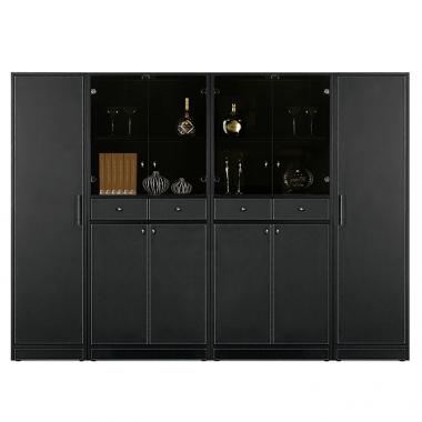 LC 가죽 장식장 세트(서랍형)