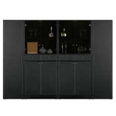 LC 가죽 장식장 세트(서랍형)