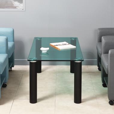 그린유리 소파탁자