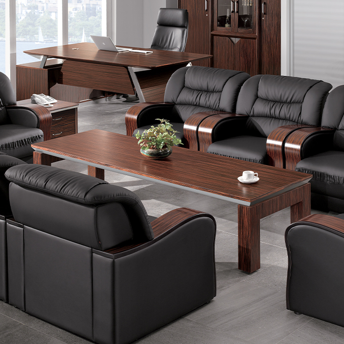 HF-ELS 흑단 소파탁자 (투톤 엣지형)