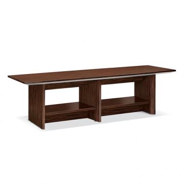 HF-ELS 흑단 소파탁자(선반형)