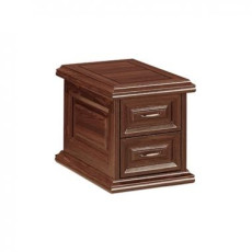 HF-WST-022 목재 전화대(라운드 엣지형)