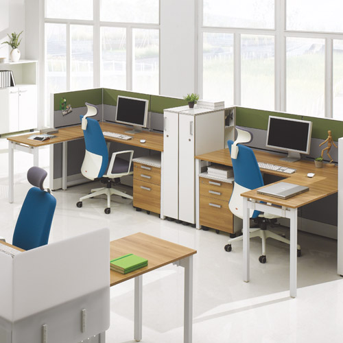 모노그램 네오2 데스크(D700/ㅁ자다리)