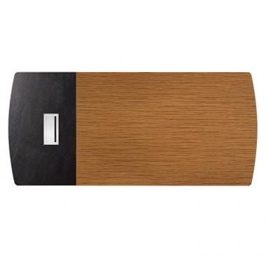 마이스터 티크 투톤 책상 (일자형)