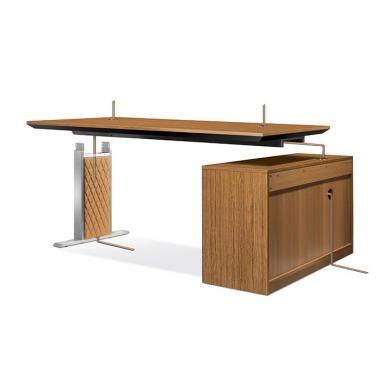 스칼라Ⅲ 티크 책상